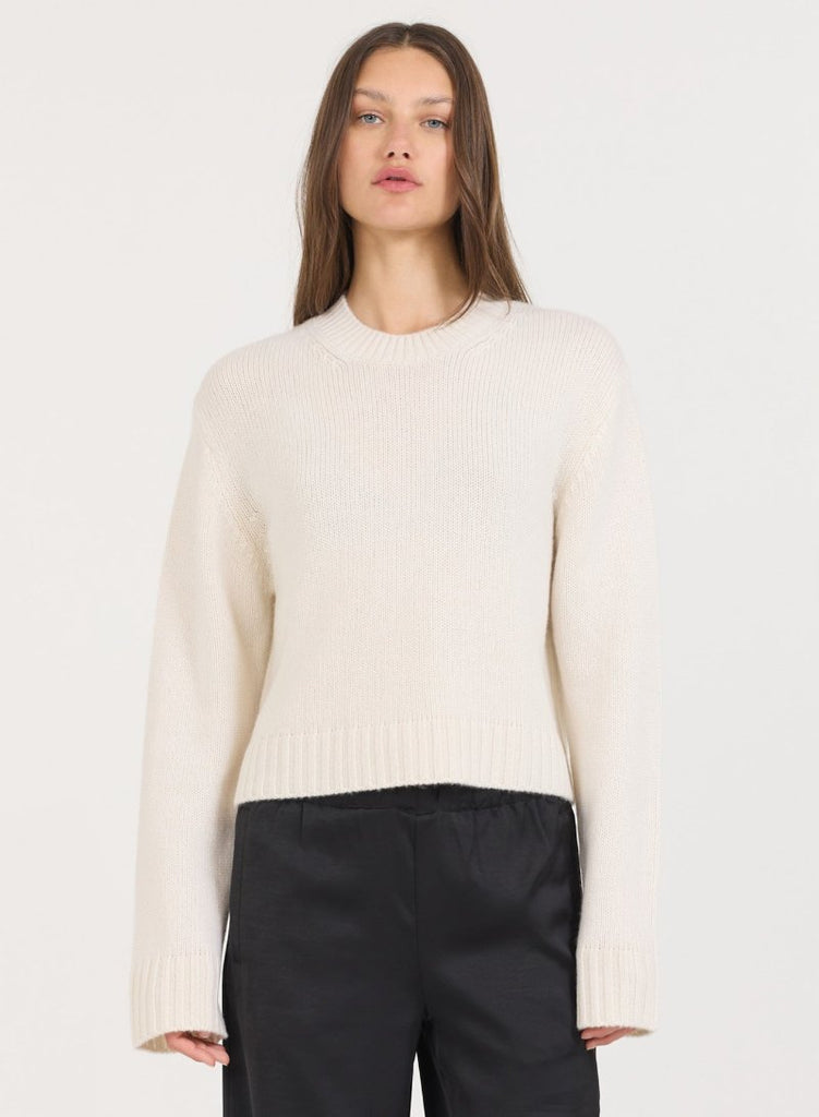 Levanzo Cashmere Pullover Ivory