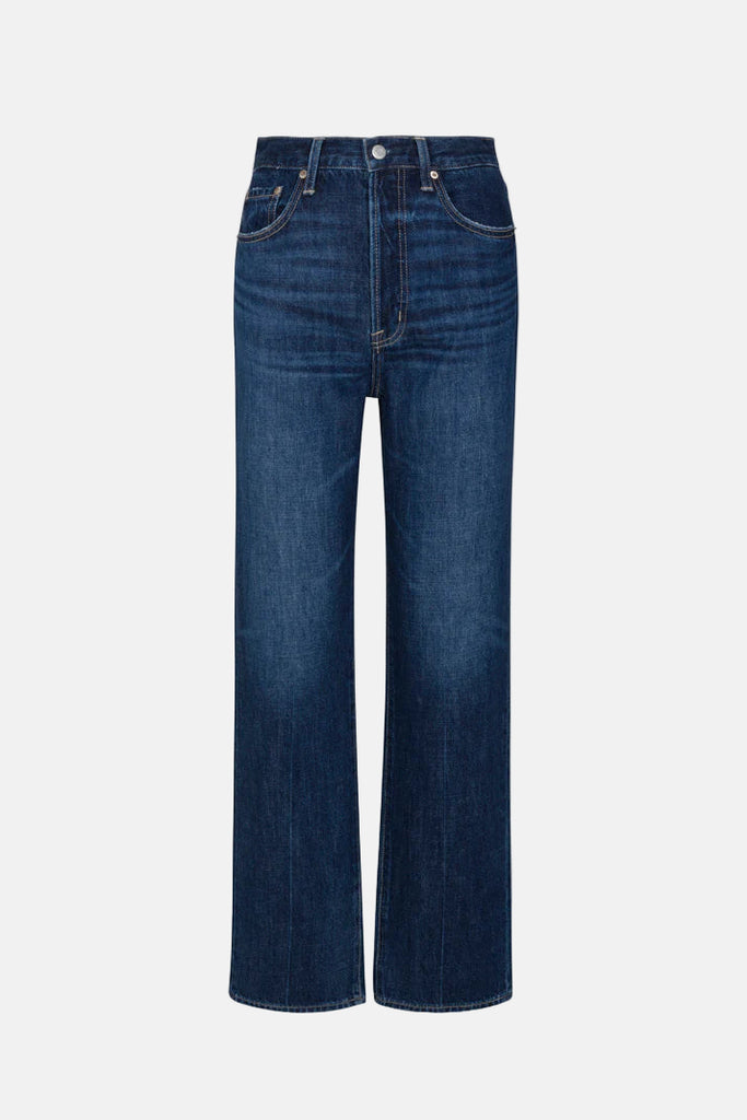 Cassie Super High Rise Straight in Cultivate 