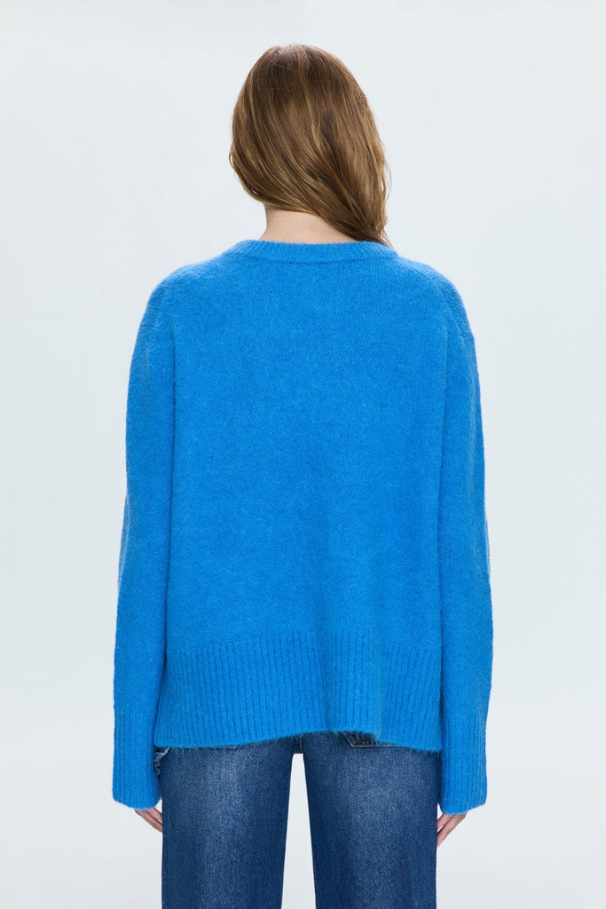 Ivy Crewneck Pullover Azul