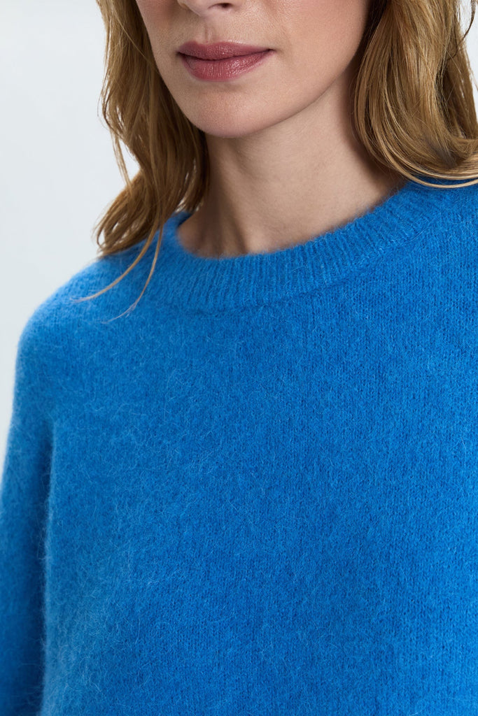 Ivy Crewneck Pullover Azul