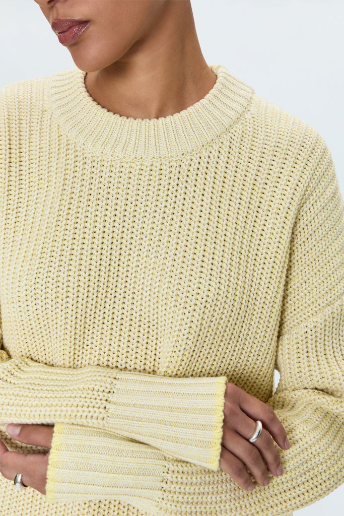 Tina Sweater Soft Yellow