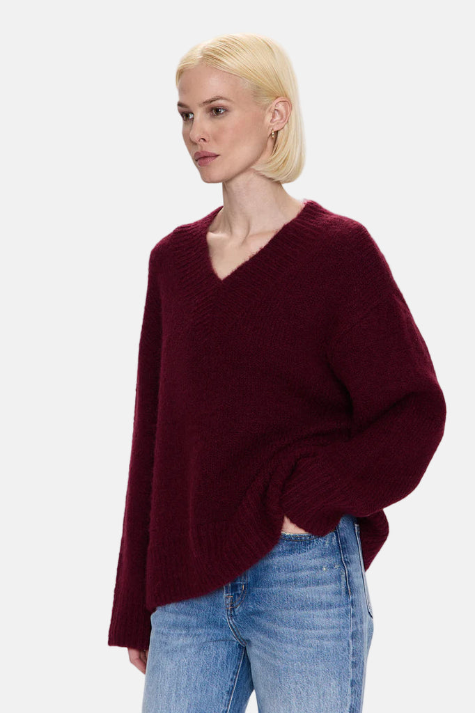 Pistola Aeron Sweater in Claret